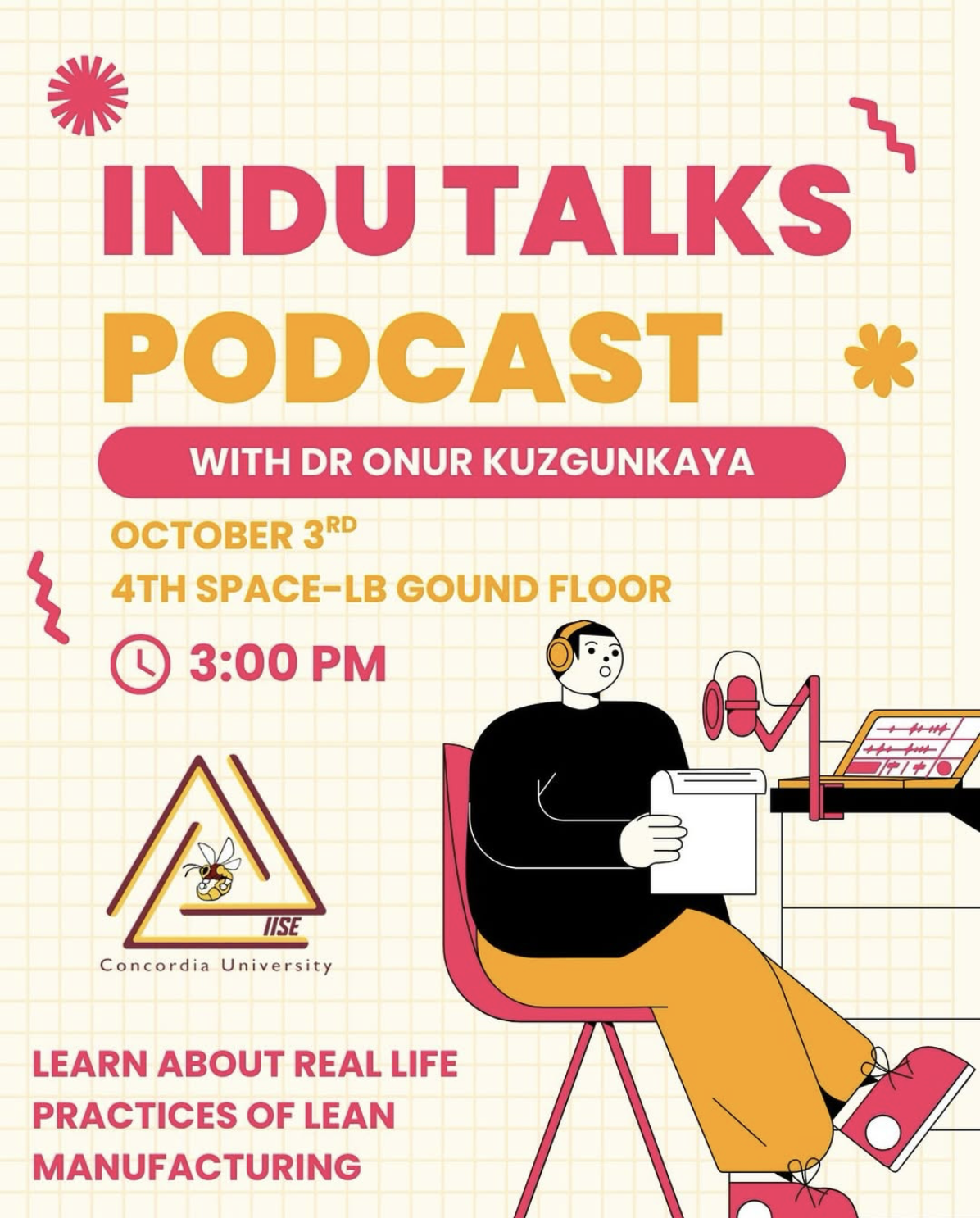 Industry Week Schedule